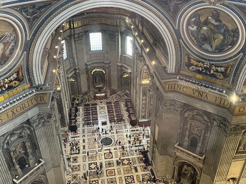 Bild aus dem Petersdom