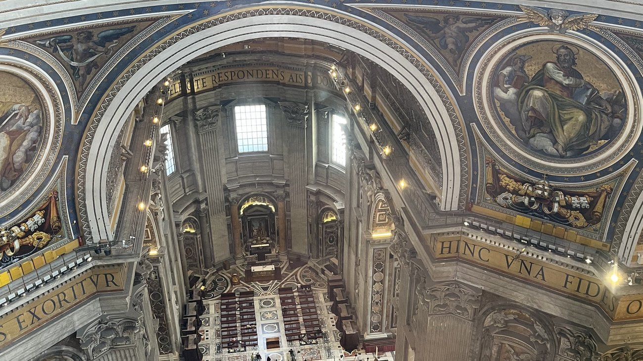 Bild aus dem Petersdom