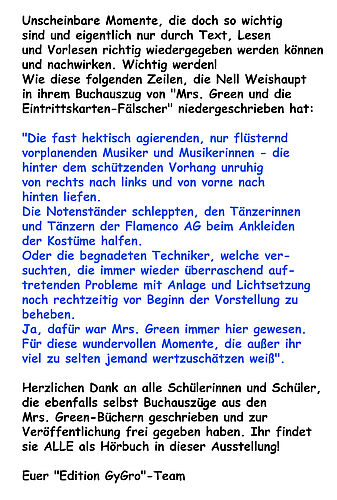 Text von Nell Weishaupt & Edition GyGro-Team