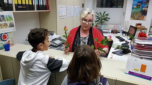 Rosen zum Abschied