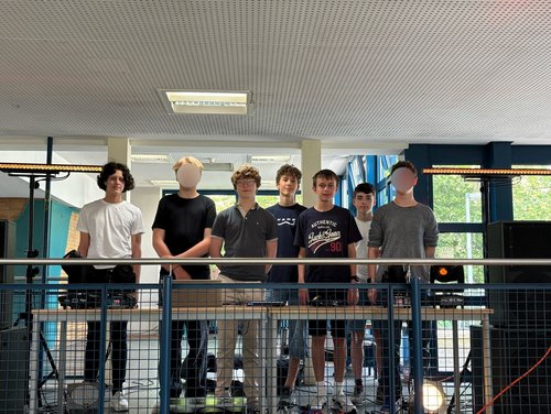 Gruppenbild von Schülern