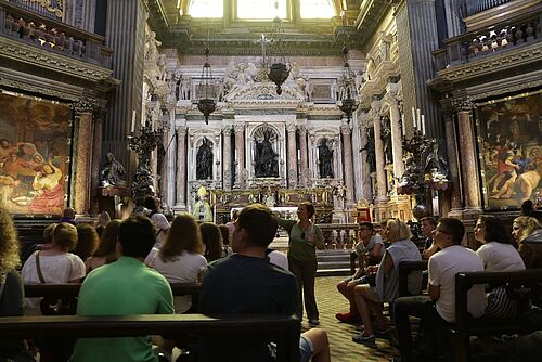 Foto: Im Dom in Neapel
