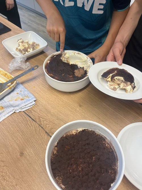 Tiramisu in Schüsseln