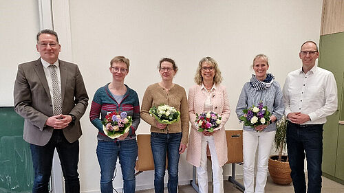 Foto des Vorstands des Fördervereins